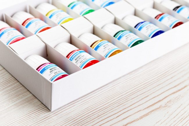 Color set Dense edge paint (30 ml)