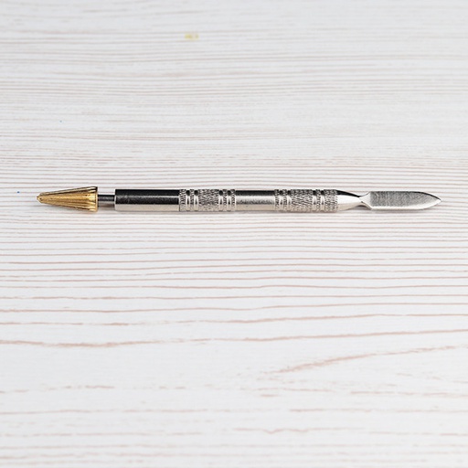 Edge paint pen applicator